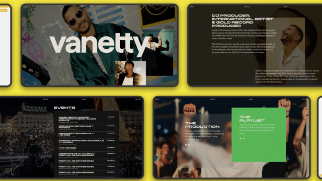 Refonte du site Vanetty Music